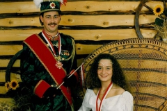 Prinzenpaar Jörg I mit Prinzessin Jasmin I.