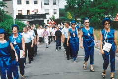 Frauenelferrat  bei der Jubiläumsfeier des Habacher Karnevalvereins (im Sommer)